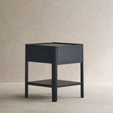 Tye Oak Nightstand | Black