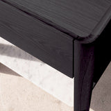 Tye Oak Nightstand | Black