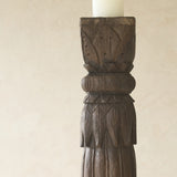Hand Carved Teak Architectural Pillar