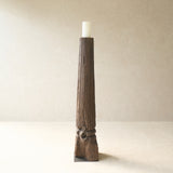 Hand Carved Teak Architectural Pillar