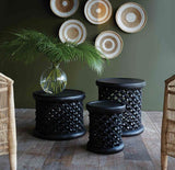 Bamileke coffee table in black - Originals Furniture Singapore