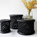 Bamileke coffee table in black - Originals Furniture Singapore