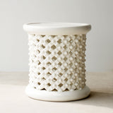 Bamileke coffee table in white - Originals Furniture Singapore