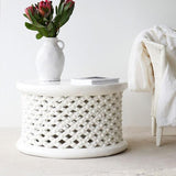 Bamileke coffee table in white - Originals Furniture Singapore