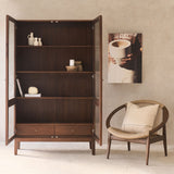 Catalina Cabinet | Dark Stained Teak (200cm) - Originals Furniture