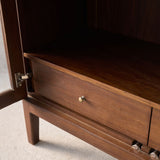 Catalina Cabinet | Dark Stained Teak (200cm) - Originals Furniture