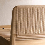 Isla Bed Frame | Teak with Rope