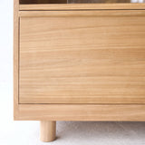 Hiro Sideboard | 2 Glass Doors - Teak