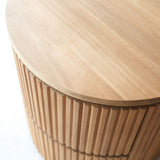 Moher Bedside Table | Teak (51cm)