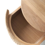 Moher Bedside Table | Teak (51cm)