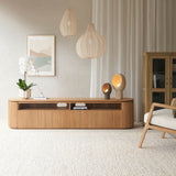 Moher TV Console | Teak - Natural (230cm)