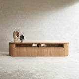 Moher TV Console | Teak - Natural (230cm)