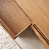 Moher TV Console | Teak - Natural (230cm)