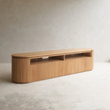 Moher TV Console | Teak - Natural (230cm)