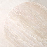 Moher Travertine TV Console | Teak - Natural (230cm)