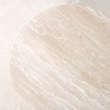 Moher Travertine TV Console | Teak - Natural (230cm) - Originals Furniture