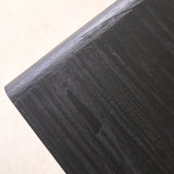 Tegan Bedside Table | Black Teak (55cm)