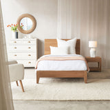 Arc Bed Frame | Teak (Single)