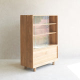 Hiro Sideboard | 2 Glass Doors - Teak