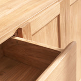 Ledge teak sideboard 4 doors 4 drawers - Originals Furniture Singapore