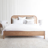 Luna Bed Frame | Teak - Natural (Without Footboard)