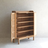 Luna Shoe Cabinet | Teak - Natural (90cm) - Originals Furniture