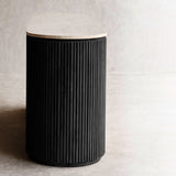 Moher Teak Sideboard | Black (220cm)