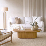 Moher Coffee Table | Teak (150cm)