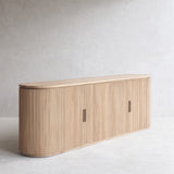 Moher Teak Sideboard | Natural (220cm)