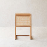 Rattan Side Table | Teak (40cm)