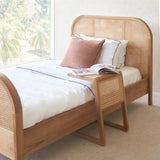 Rattan Side Table | Teak (40cm)