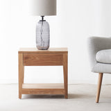 Catalina Bedside Table | Teak (44cm) - Originals Furniture