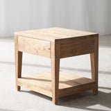 Catalina Bedside Table | Teak (44cm) - Originals Furniture