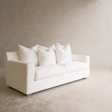 Beccy Fabric Sofa | 3 Seater - Flanders White (216cm)