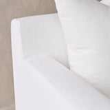 Beccy Fabric Sofa | 3 Seater - Flanders White (216cm)