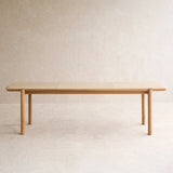 Folk Bench | Bespoke Fabric & Leather