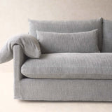 Island Fabric Sofa | Gunmetal