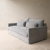 Island Fabric Sofa | Gunmetal