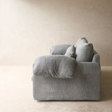Island Fabric Sofa | Gunmetal
