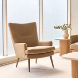 Pelagonia Fabric Armchair | Latte Oak - Canopy