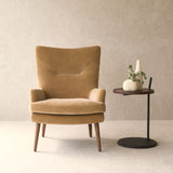 Pelagonia Fabric Armchair | Latte Oak - Canopy