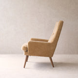 Pelagonia Fabric Armchair | Latte Oak - Canopy