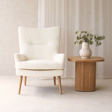 Pelagonia Fabric Armchair | Panna Cotta