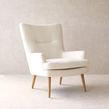 Pelagonia Fabric Armchair | Panna Cotta