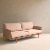 Pensive Sofa | Walnut - Bespoke Fabric