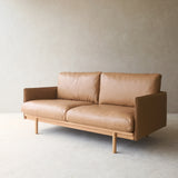 Pensive 2, 2.5 & 3.5 Seater Leather Sofa | Pecan - Originals Furniture