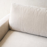 Ponte Fabric Sofa | Espresso Oak - Dunes (230cm)
