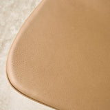 Puddle Leather Dining Chair | Oak Frame - Pecan