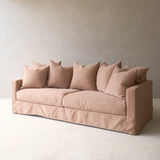 Sloopy Fabric Sofa | 3 Seater - Calfskin (230cm)
