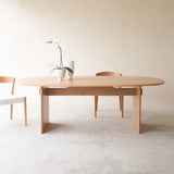 Tolv Kelly Dining Table Oak Top Bespoke Custom Oak Legs from Originals Furniture Singapore